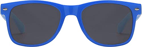 Image of OWL Retro Style Sunglasses 80's Classic Vintage Unisex Nerd Colored Frame
