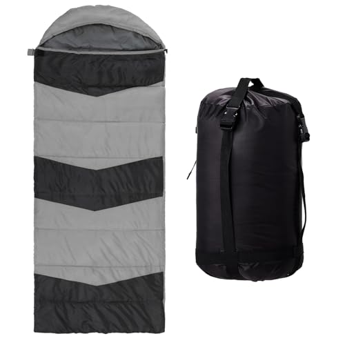 Bolsa de dormir rectangular con calefacción para adultos, ligera, impermeable y compacta con almohadillas térmicas USB para camping, viaje y senderismo miniatura 1