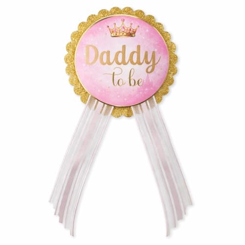 Broche Daddy to Be rose résout le manque d'accessoires pour futur papa