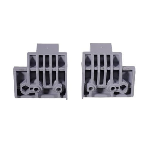 YUCKMZ Dachfenster Griffkonsole Set AF/BA 2skt Ersatzteil Kompatibel mit Braas Atelier-Fenster Grau