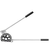 19mmチューブベンダー パイプベンダー 手動 パイプ加工用 エアコン配管 コア管曲げ 配管工具 銅管 曲げ工具 180度 3/4鋼+アルミニウム合金銅管用チューブベンダー、CT-364-12