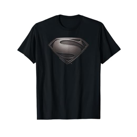 Superman Man of Steel Desaturated Camiseta