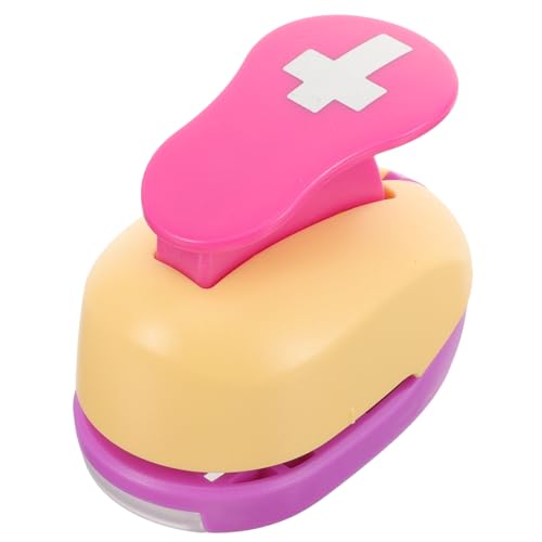 VILLCASE Paper Punches for Crafting, Cross Shaped Paper Holes Punch Scrapbook Craft Puncher Cutters for Office Supplies, Card Making, DIY Projects