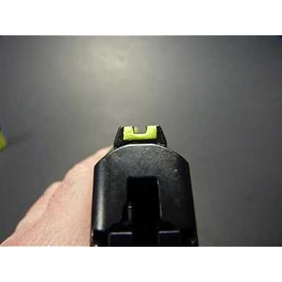 Glow-On Red Color and Warm Red Luminescence, Gun Night Sights Paint. Small 2.3 ml Vial. Concentrated, Bright, Long Lasting.