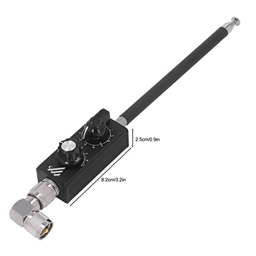 Image of QRP HF Antenna, Portable Full Band Tuned Antenna Interference Resistant Fast Set Up for Signal Reception Transmission