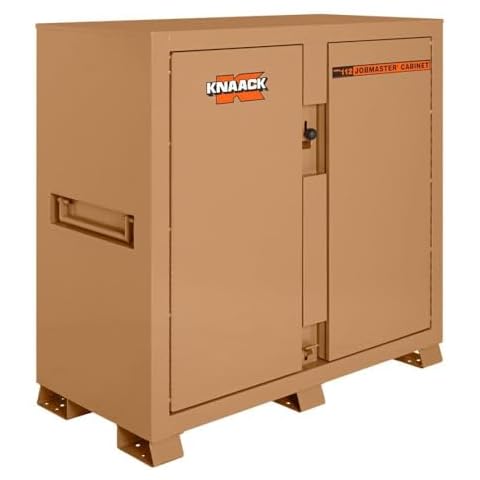 Knaack Jobmaster174; Cabinet, 54.9 Cu. Ft, Steel, Tan - 112 Cover