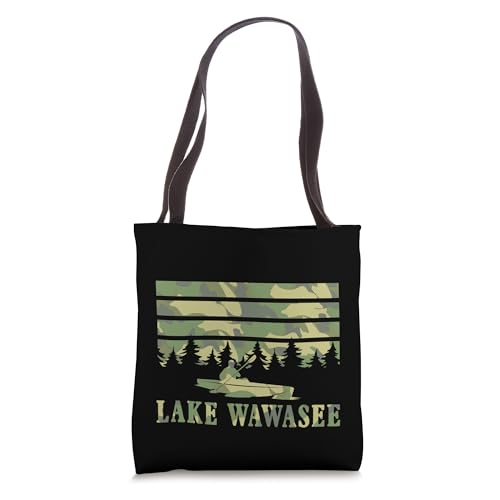 Lake Wawasee Kayaking Trip Tote Bag