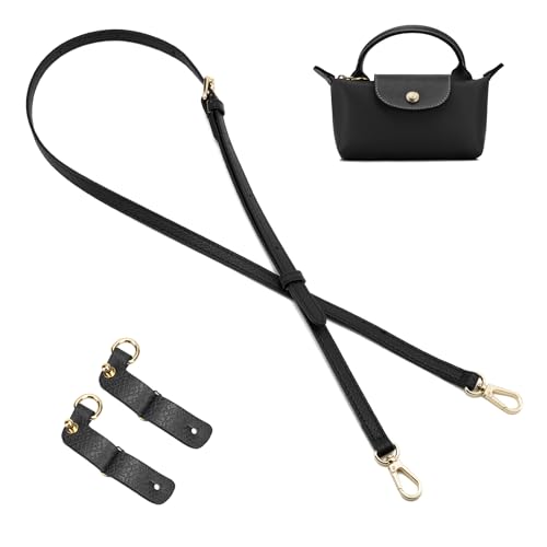 Bag Strap Suitable for Longchamp Mini Pouch,Purse Crossbody Adjustable Replacement Conversion Kit
