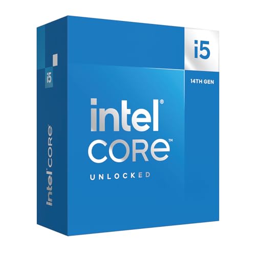 Intel® Core™ i5-14600K Processore per sistemi desktop 14600K 14 core 6 P-core + 8 E-core fino a 5,3 GHz