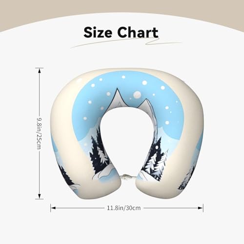 Almohada de cuello espuma viscoelástica tamaño único miniatura 5