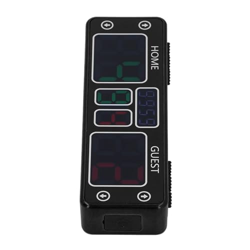 Marcador electrónico recargable 10 dígitos LED con botones táctiles miniatura 4