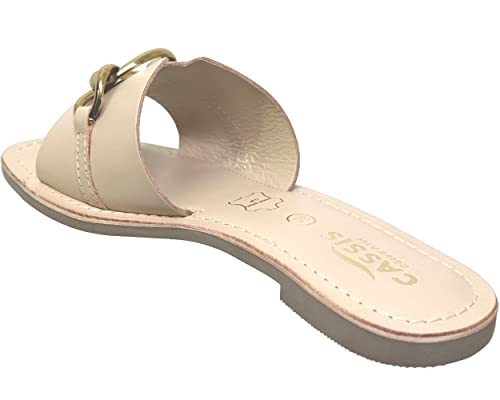 CASSIS COTE D'AZUR, Matea, Femme Mule Beige Lisse - 41 EU