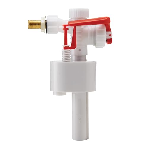 Wirquin - Wirquin 10724127 Chasse d'eau wc robinet flotteur à alimentation latérale F89, blanc - -4%