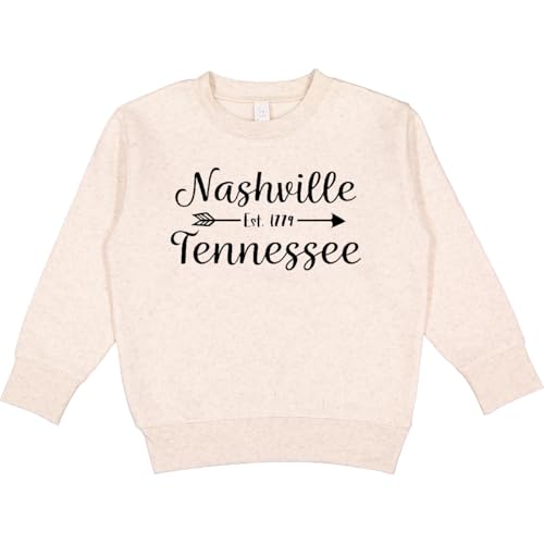 inktastic Nashville Tennessee Est.1779 Toddler Sweatshirt