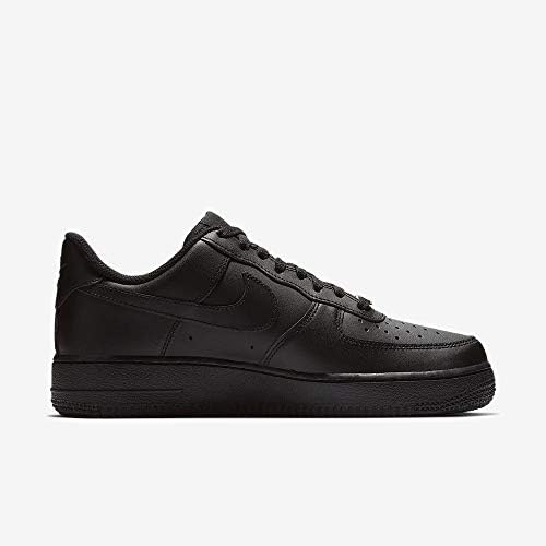 Nike [315115-038] AIR Force 1 '07 Womens Shoes Black | Image 7