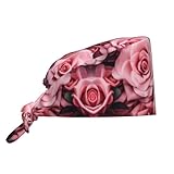 Matériau du produit : ce bouchon de nettoyage imprimé bouton de rose Misato est fabriqué en tissu polyester, réutilisable et adapté à diverses fins de travail telles que la cuisine et le nettoyage.