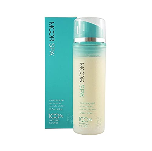 Moor Spa Cleansing Gel for Normal to Oily Skin | Gentle, Sulfate-Free, 100% Natural Source | 4 Fluid Ounces