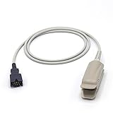 Compatible Masimo Spo2 Sensor Probe 1863 LNCS DCI Reusable Sensor 3.2FT Oximax 9 Pins Connector Adult Finger Clip Spo2 Sensor