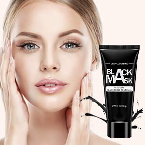 Blackhead Remover, Befayoo Bamboo Activated Charcoal Peel-Off Blackhead, Deep Cleansing Pore Blackhead Removal - Purifying Blackhead for Face and Nose (2.11 Fl.oz/60 Gram) (Red)