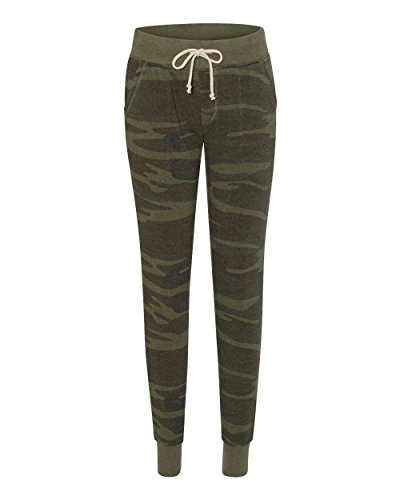 Alternative Eco Fleece Women's Jogger Pant in Camo, Womens - Medium