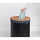 Brabantia Wäschebox mit Korkdeckel, Schwarz, 60 L