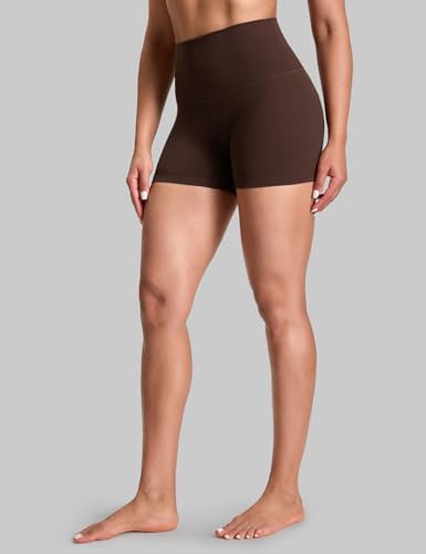 Image of HeyNuts Hawthorn Athletic Women's High Waist Yoga Shorts Biker Shorts 6'' / 8'' / 10''