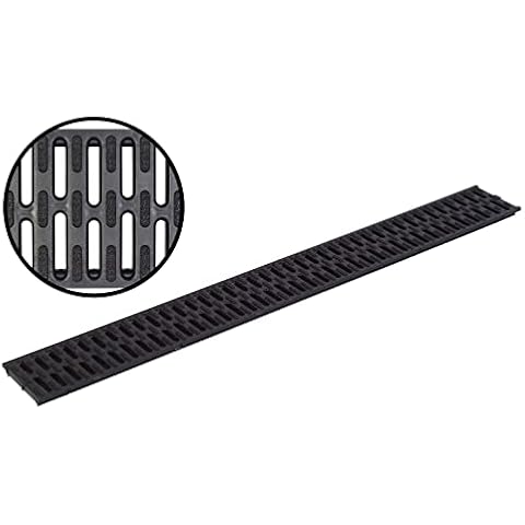 ACO Black Plastic Grating for HexDrain 1m Cover