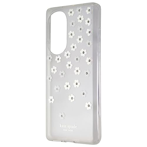 Coque Moto Edge+ 5G UW Kate Spade Scattered Flowers fleurie antichoc en polycarbonate
