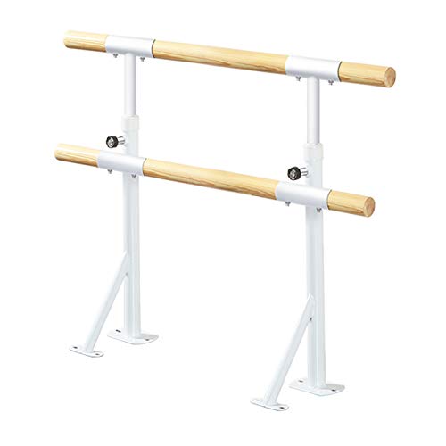 Barre de danse réglable 1m double barre pour étirements et cadres d'entraînement