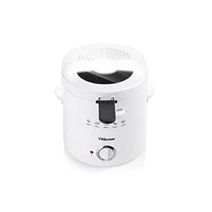 Tristar FR-6941 Fritteuse Inhalt - Thermostat, 1.5 L, 1000 W, weiß – Bild 6