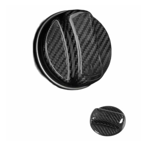 Car Carbon Fiber Fuel Tank Air Cap Trim Cover Accessories Compatible For Mazda MS 3 6 2 5 Axela Atenza Demio CX3 CX5 MX3 MX5 Speed MPE(No LoGo)