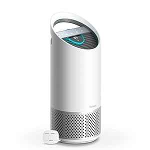 TruSens Air Purifier with UV-C Light + HEPA Filtration | Medium | SensorPod™ Air Quality Monitor | Auto, Sleep, & Turbo Mode | Touch Control | Portable Handle