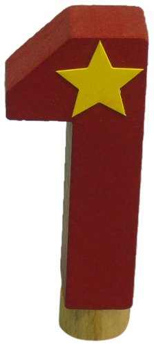 Niermann Standby 9611 - Geburtstag-Happy-Zahl 1, passend für alle Niermann Standby Dekoartikel Cover