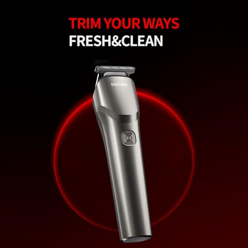 Image of ENCHEN Beard02 Electric Beard Trimmer for Men,Grooming Kit for Man All In One for Private Parts&Beard&Full Body&Hair,4 Guide Combs,USB Type-C Charging,90-Min Runtime,LED Indicator