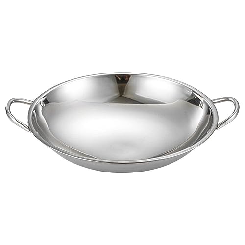 Wok de Acero Inoxidable con Doble Asa miniatura 1
