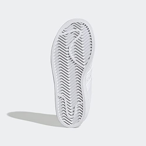 Image of adidas Originals Unisex-Child Superstar Sneaker, White /White /White, 11 Little Kid