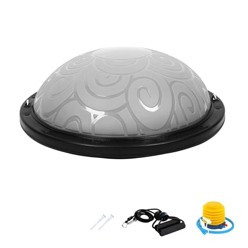 MAGIC SELECT Balón de Equilibrio. Media Bola Equilibrio. Media Pelota para Fitness, Yoga, Pilates, Entrenamiento con Bandas de Resistencia. Semiesfera Balance Trainer Ball para Deporte en Casa.