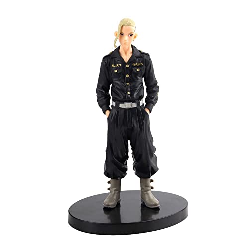 Tokyo Revengers Figure Hanagaki Takemichi Ryuguji Ken Sano Manjiro Figures PVC Anime Model Toys (Ryuguji Ken)