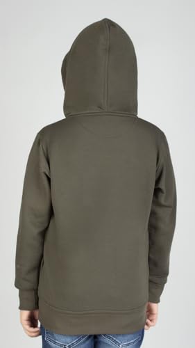 Image of ADBUCKS Unisex Fleece Cotton Zipper Sweatshirt with Hoodies for Boys and Girls