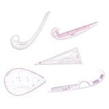 Righello per abbigliamento: creazione di campioni, classificazione, disegno di una linea retta, disegno di curve, ecc., righello per cucire