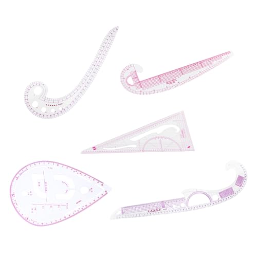 Righello per abbigliamento: creazione di campioni, classificazione, disegno di una linea retta, disegno di curve, ecc., righello per cucire
