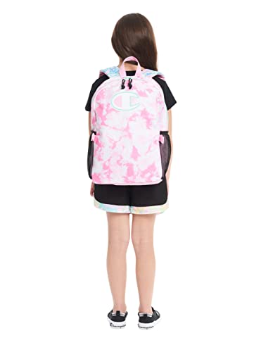 Champion Kids' Youth Backpacks & Lunch Kit Combo, Pink Candy/Aruba Blue, One-Size #TOP7