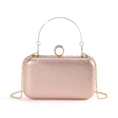 Sac à main élégant strass multicolore minaudière de prestige - 5