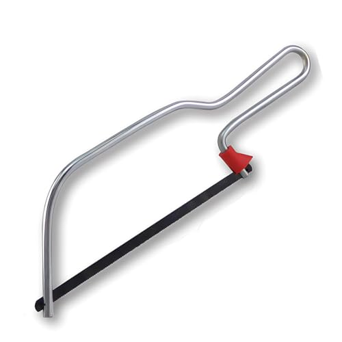 Petite scie à métaux manuelle, Junior Mini Scie à Main Mini Hand Saw pour Plastique, Tuyaux PVC, Bardeaux & Coupe de Bois