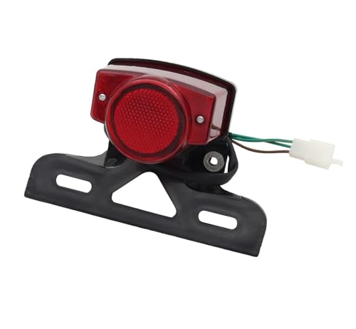 Feu arrière de moto avec support plaque pour Monkey Z50 Z50JZ