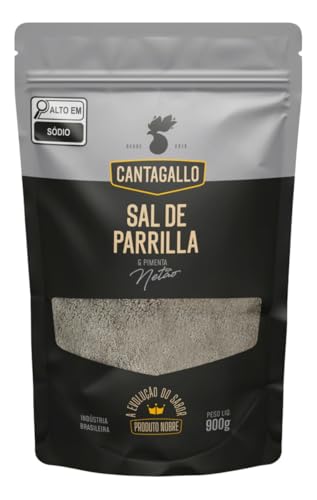 Sal de Parrilla e Pimenta Netão Cantagallo, Tempero para Churrasc...