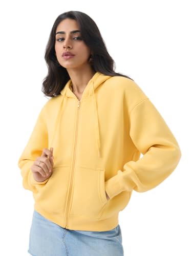 Sweat à capuche zippé pour femme, idéal pour le quotidien hivernal