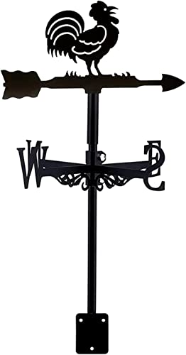 NOALED Outils de Mesure de girouette en Forme de Coq en Acier Inoxydable