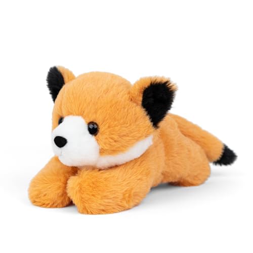 Image of Mirada Floppy Fox Soft Toy - Brown Plush Stuffed Animal for Kids, Boys & Girls - Birthday Gift - 21cm
