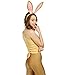 Funcredible Bunny Ears and Tail Set - Rabbit Costume Accessories - Bendable Rabbit Ears Headband, Tail and Bowtie for Kids, Women and Men - Bunny Costume Kit